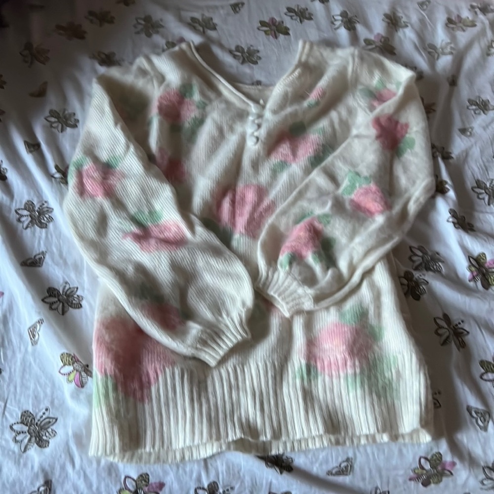 Real Rabbit fur sweater
